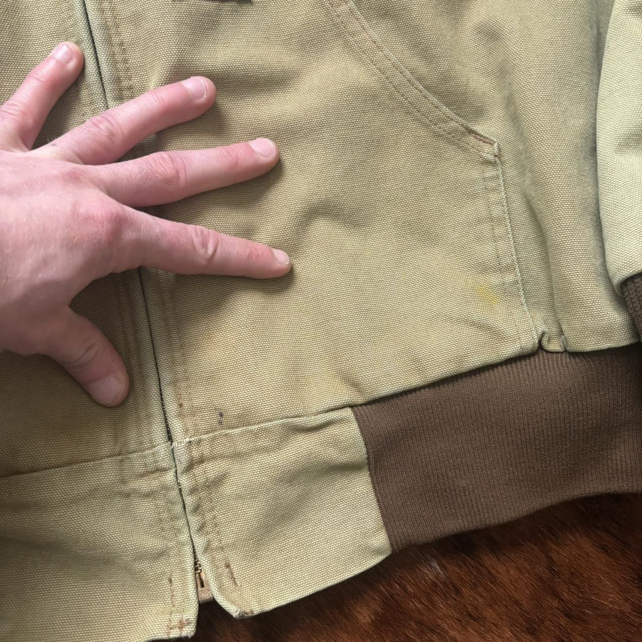 Carhartt Lime Green Carhartt Hooded workcoat Size US L / EU 52-54 / 3 - 8 Thumbnail