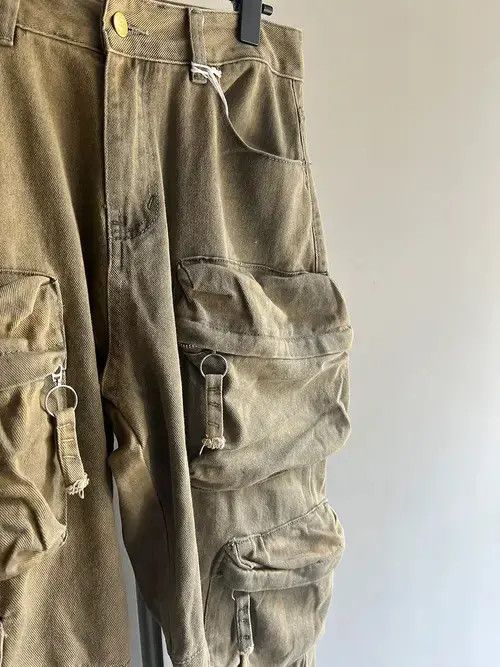 Jean Hirasawa x Reiya Multi Pocket Cargo Jeans Size US 32 / EU 48 - 5 Thumbnail
