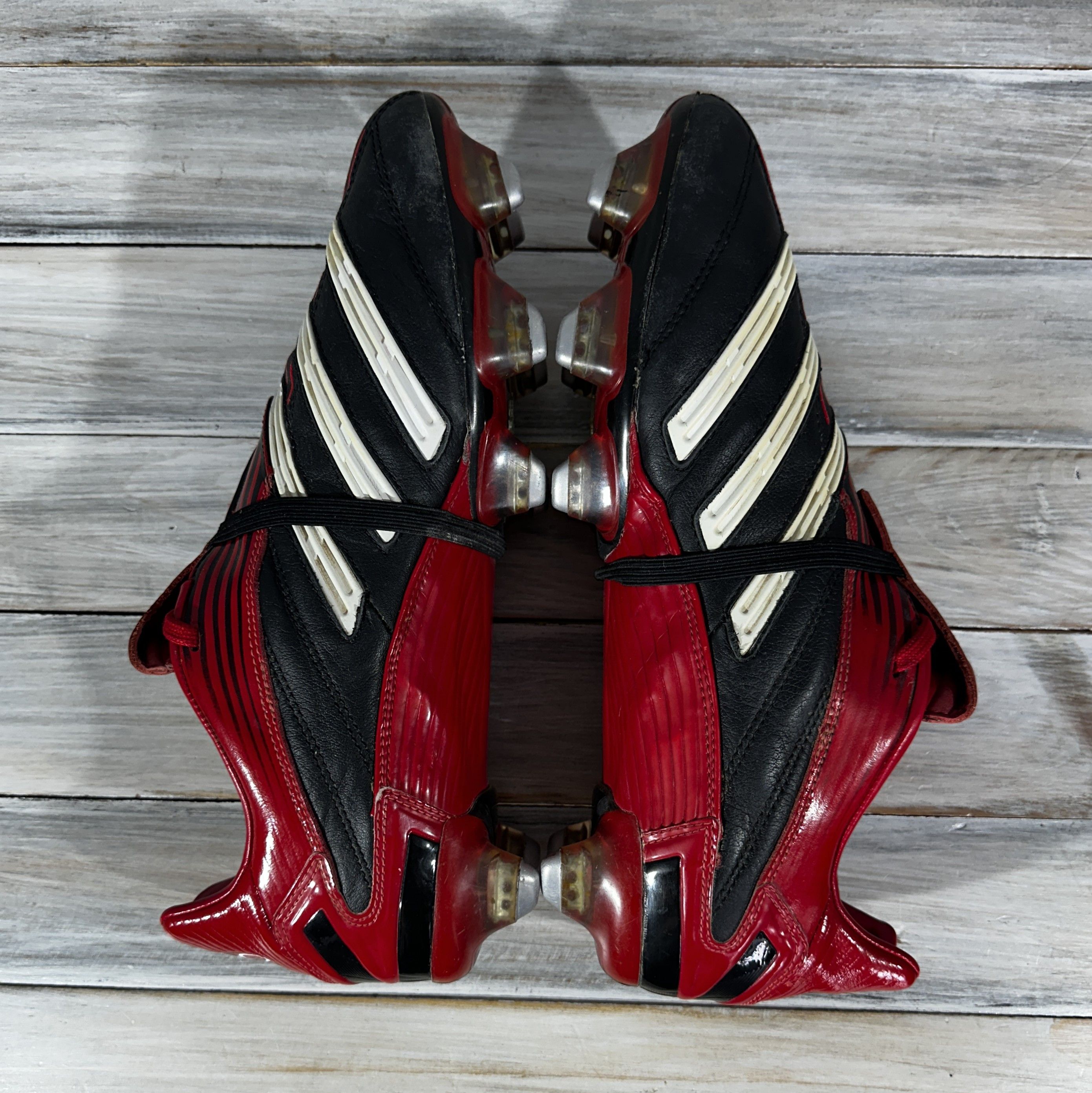 Adidas Vintage ADIDAS Predator Traxion SoftGround 2005 Cleats Boots Size US 8.5 / EU 41-42 - 7 Thumbnail