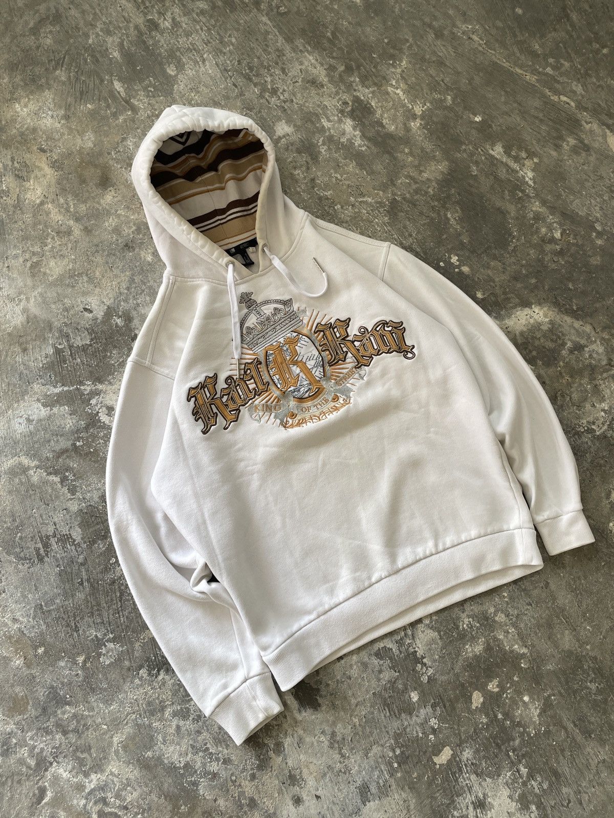 Karl Kani King of the street vintage y2k boxy hoodie