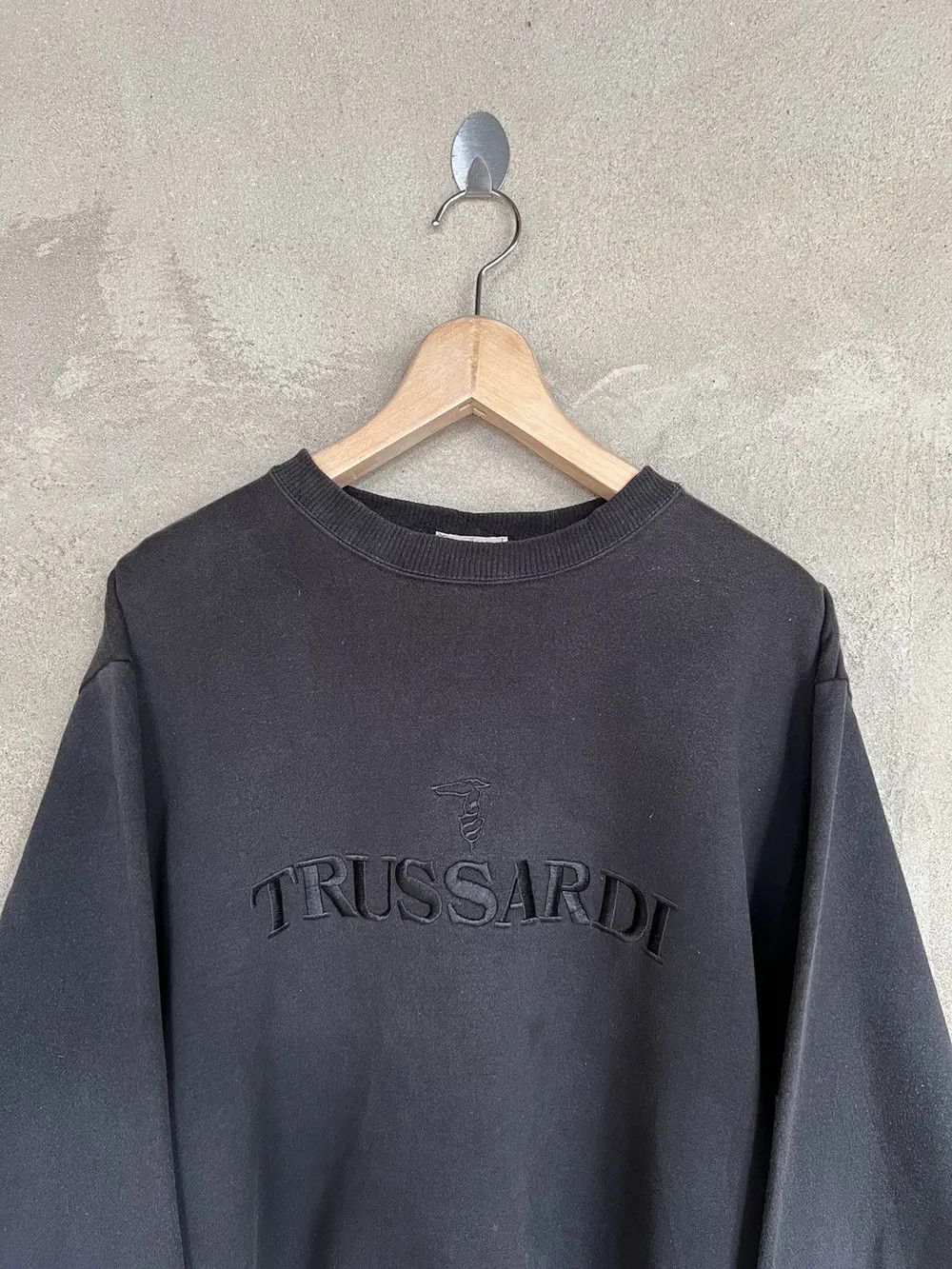 Trussardi Vintage Trussardi Spell Out Sweatshirt Size US M / EU 48-50 / 2 - 3 Thumbnail
