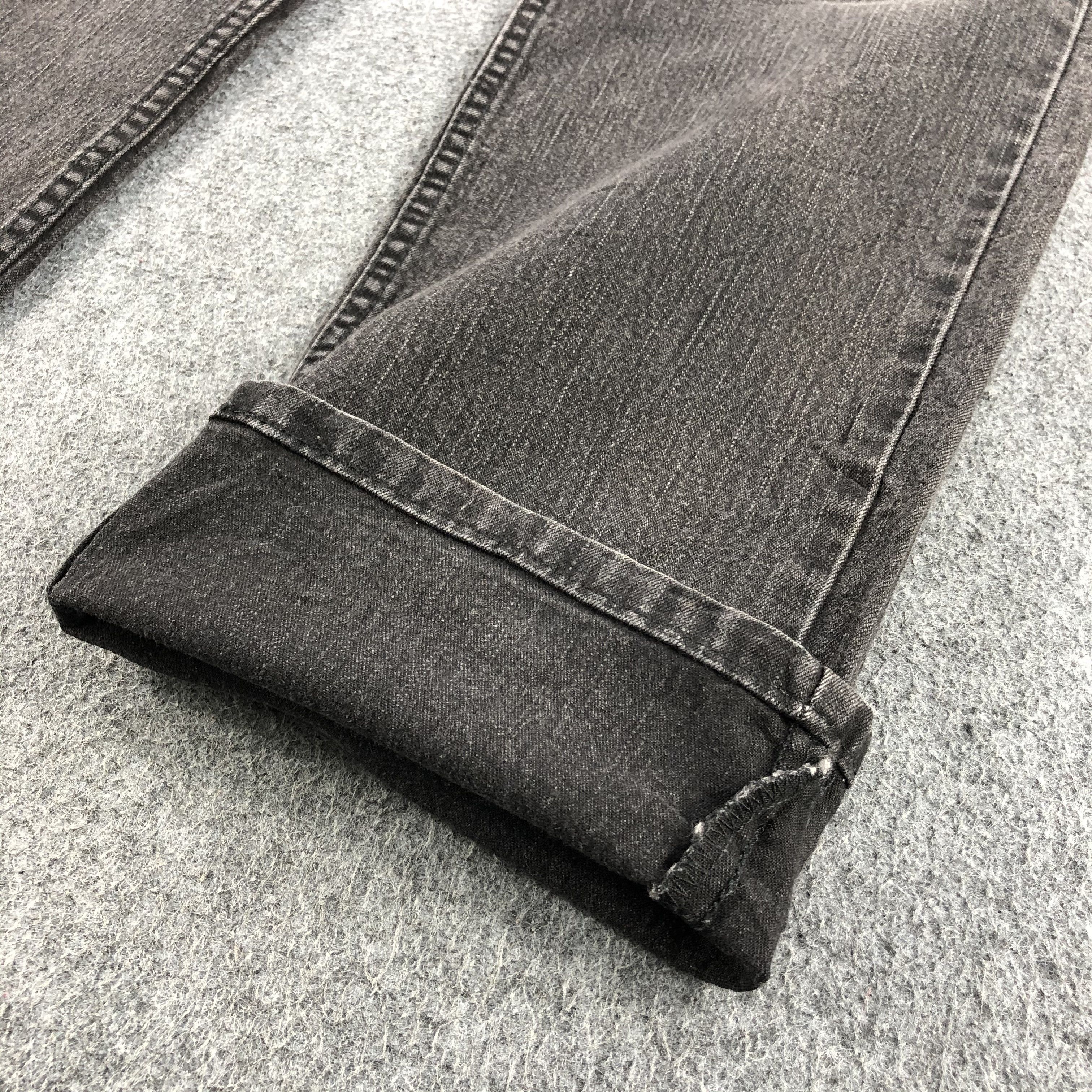 Levi's Faded Black Vintage Levis Jeans Skinny Denim-J1075 Size US 34 / EU 50 - 6 Thumbnail
