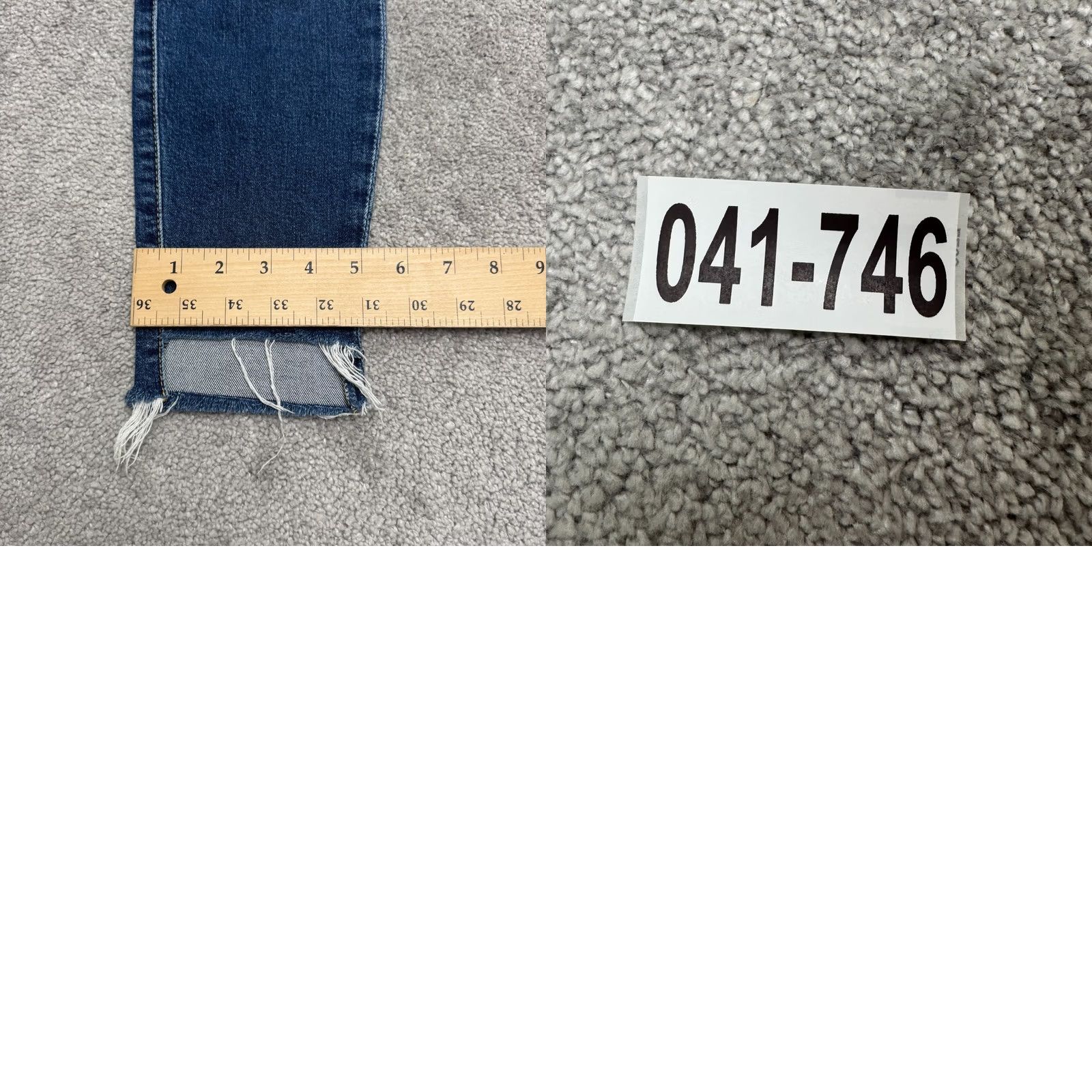 7 For All Mankind 7 For All Mankind Jeans Womens 26 Skinny Denim Blue Ankle High Waist Size 26" / US 2 / IT 38 - 10 Thumbnail