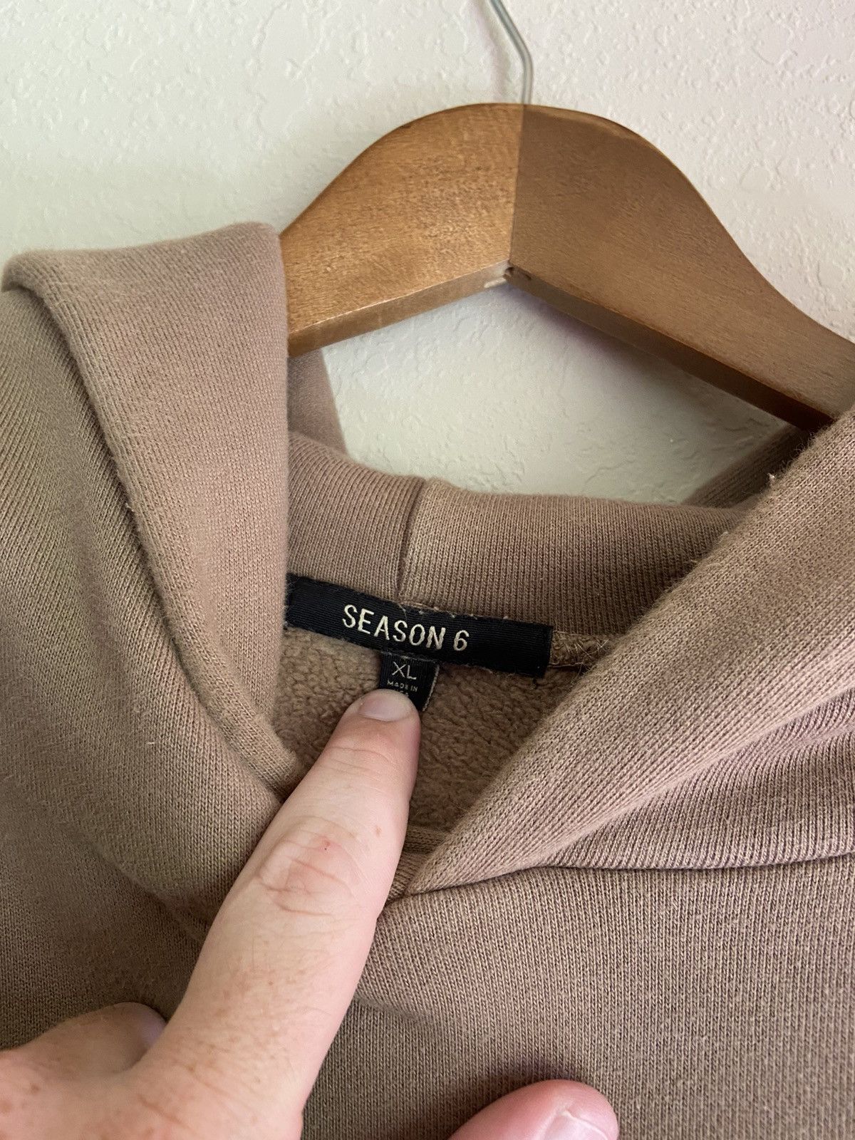 Yeezy Season 6 Tan Hoodie shops