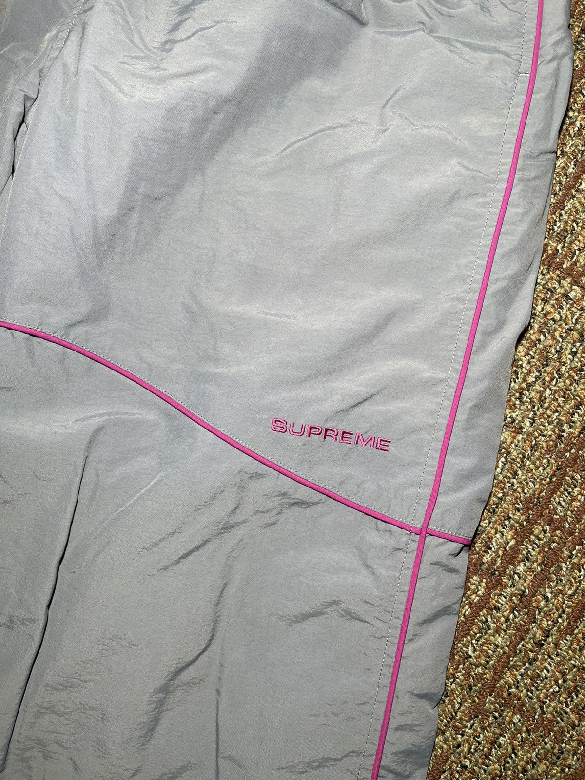 Supreme Supreme Piping Track Pant SS19 (Medium) Size US 34 / EU 50 - 2 Thumbnail