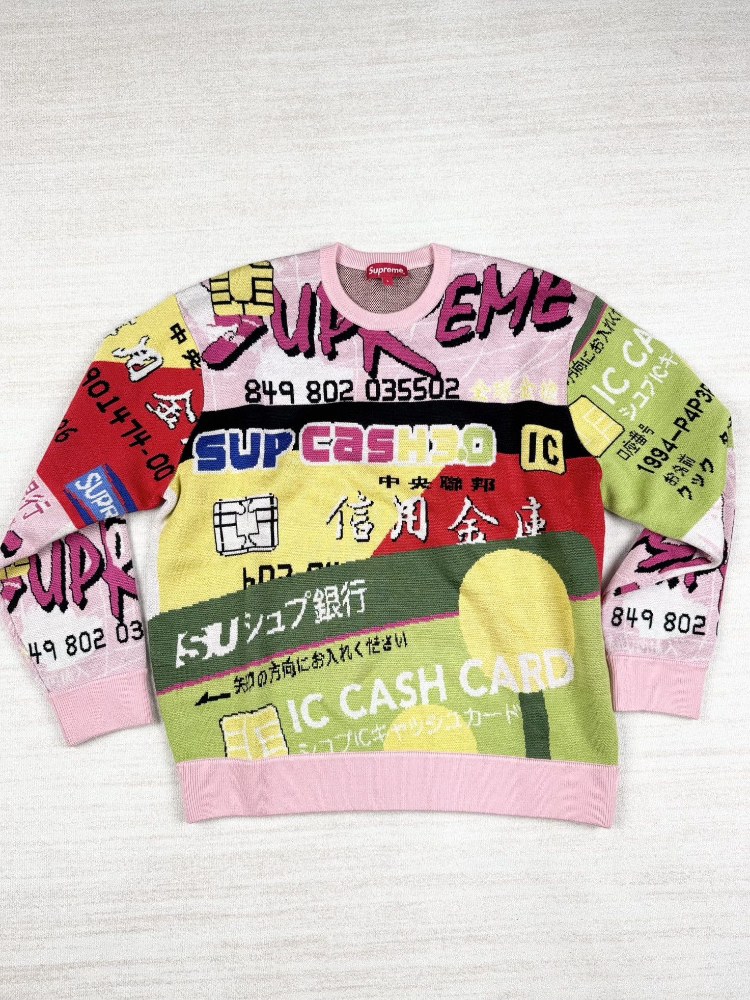 Supreme Supreme Credit Cards Sweater | Grailed