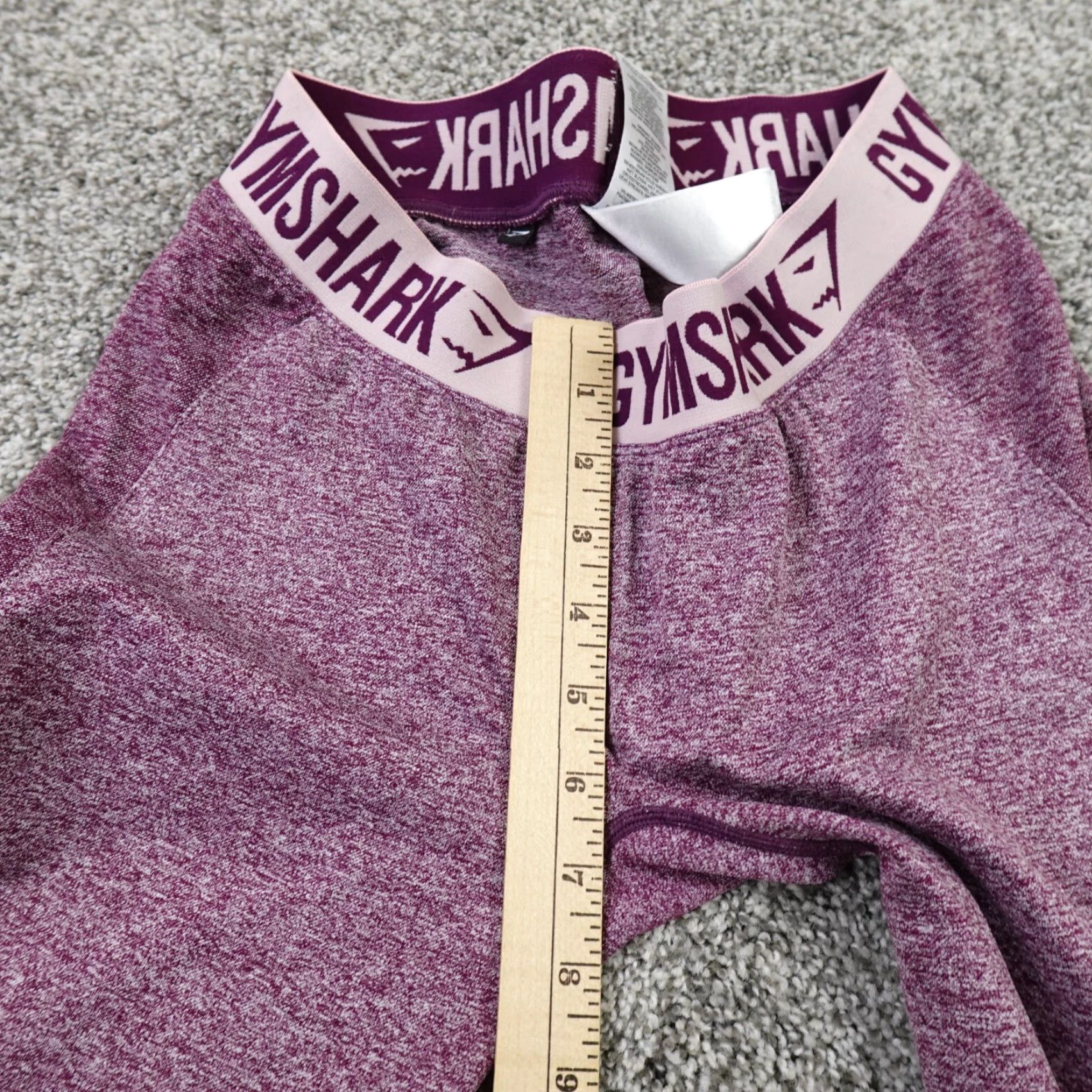 Gymshark Gymshark Leggings Womens M Purple Yoga Pants Gym Tight Workout Athletic Stretch Size 26" / US 2 / IT 38 - 4 Thumbnail
