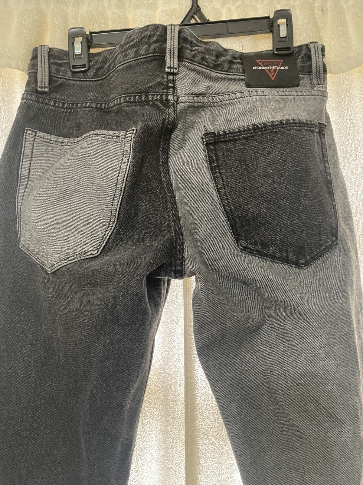 Guess × Midnight Studios Midnight Studios x Guess Two Tone Denim - Black and Grey Size US 31 - 2 Thumbnail