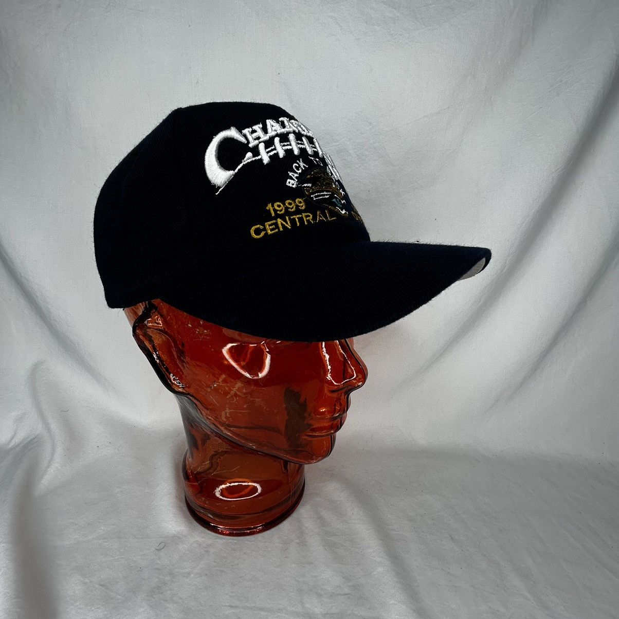 Puma Jacksonville Jaguars Vtg 1999 AFC Back To Back Strapback Hat Size ONE SIZE - 2 Thumbnail