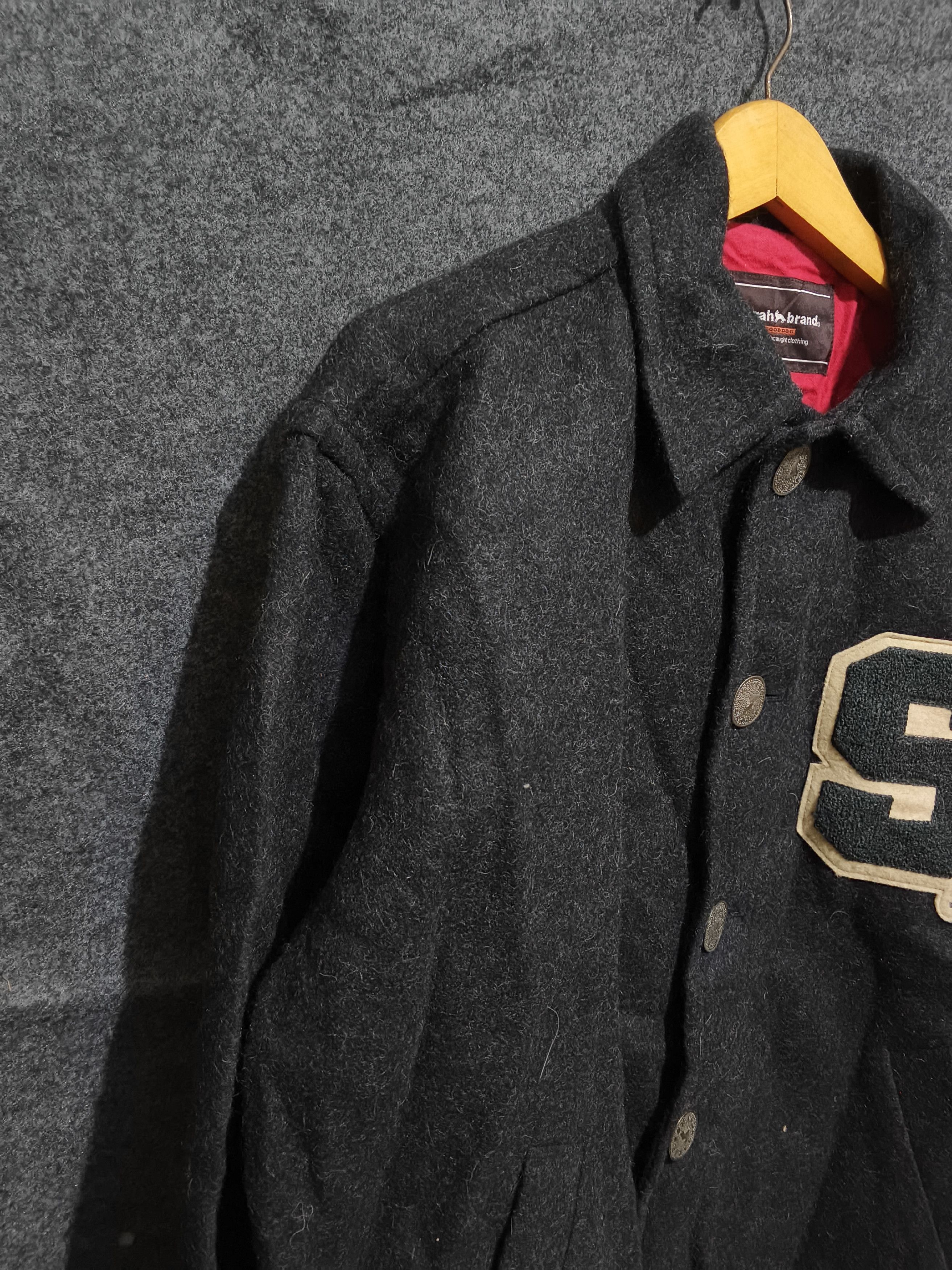 Japanese Brand Vintage Sarah Brand Good Dog Wool Jacket Size L / US 10 / IT 46 - 5 Thumbnail