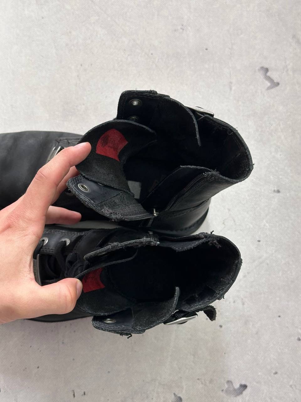 Harley Davidson Harley Davidson Engineer Biker Boots Black Leather Men EU 42 Size US 9 / EU 42 - 9 Thumbnail