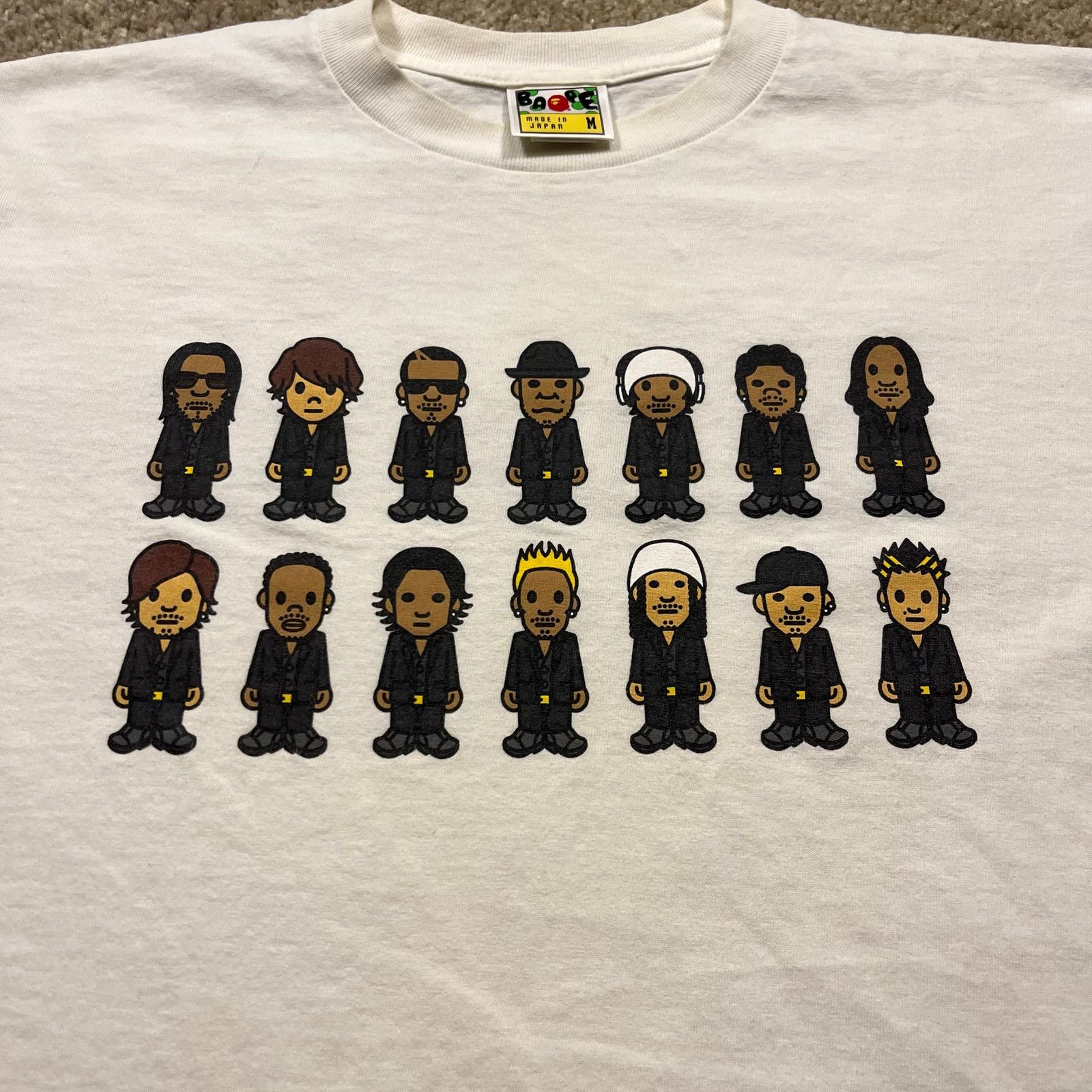 Bape × Nigo Authentic Bape 2000's Exile ID Tee M Size US M / EU 48-50 / 2 - 2 Thumbnail