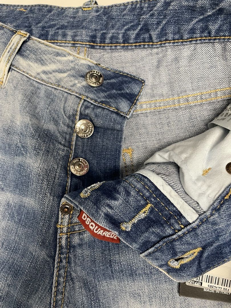 Dsquared2 DSQUARED2 Womens Cool Girl Cropped Jeans Size 27" / US 4 / IT 40 - 9 Thumbnail