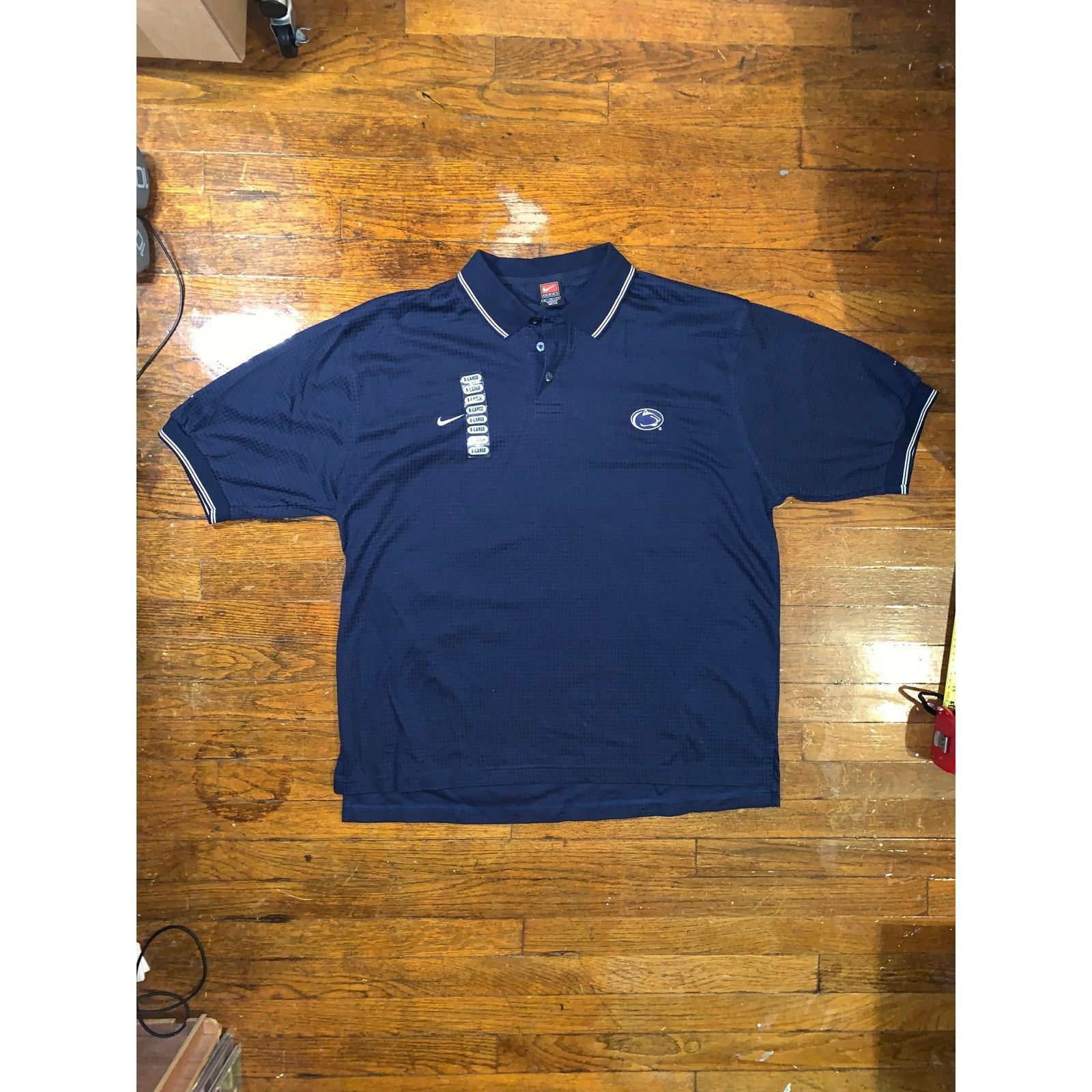 Nike Nike Dri-FIT Penn State Polo Shirt Navy Blue NCAA Team XL Size US XL / EU 56 / 4 - 1 Thumbnail