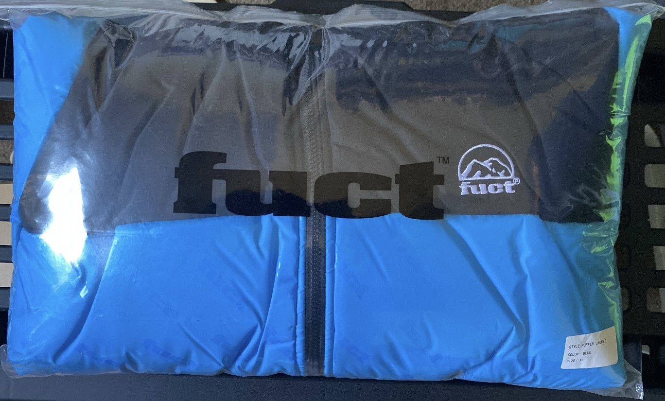 FUCT Fuct 3M Puffer Jacket - Blue XL Size US XL / EU 56 / 4 - 1 Thumbnail