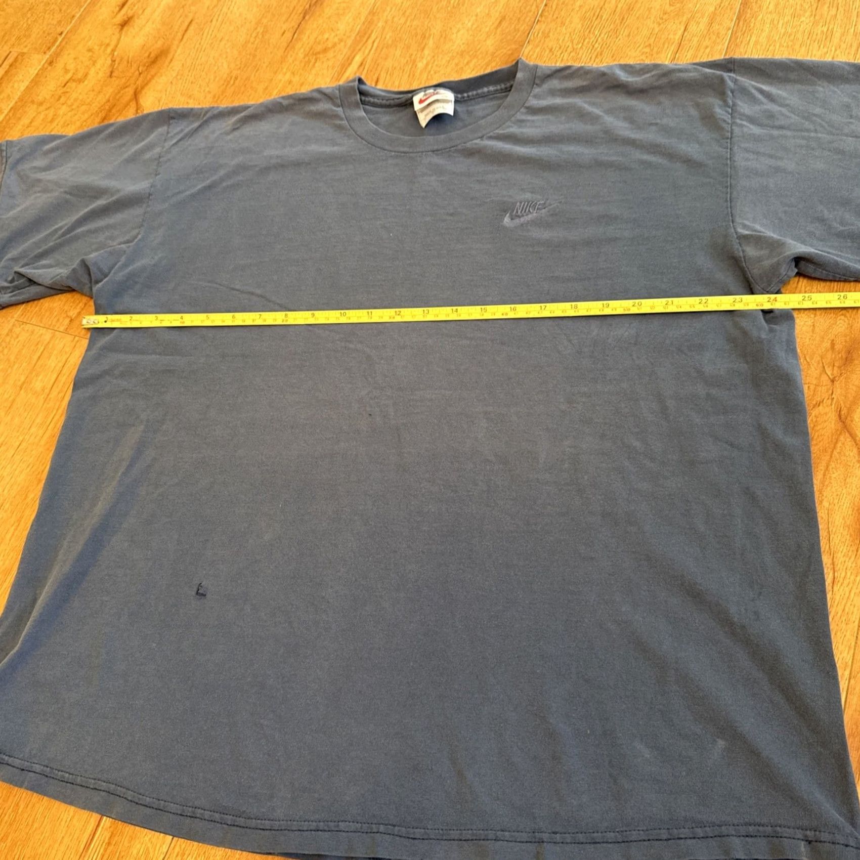 Nike Nike T Shirt Classic Men’s L Slate Blue White Tag Embroidered Boxy Fit Mens Blue Classic-Embroidered Shirt XS? Size US L / EU 52-54 / 3 - 4 Thumbnail