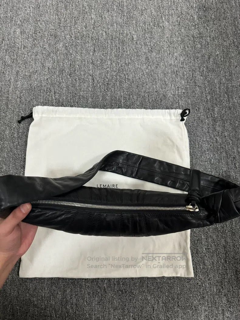 Lemaire LEMAIRE Small Black Horn Bag Size ONE SIZE - 5 Thumbnail