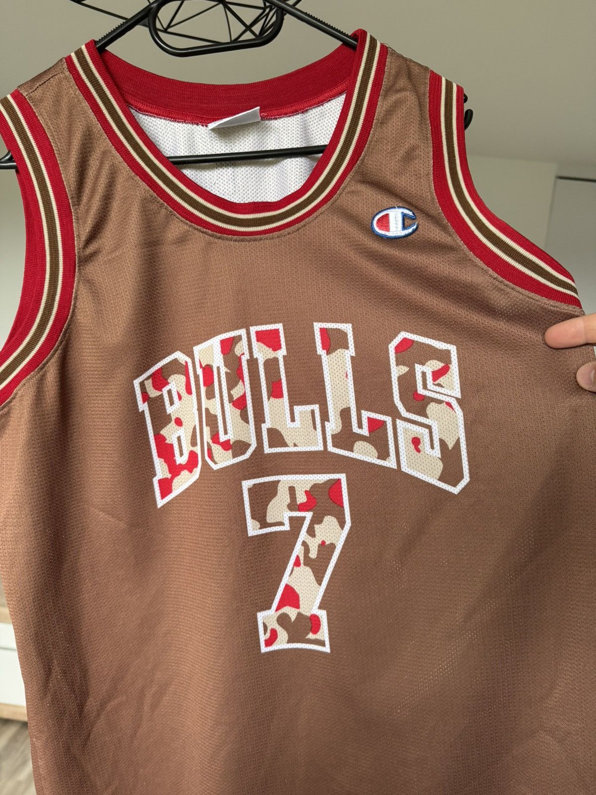Champion × NBA × Vintage Vintage Chicago Bulls #7 Ben Gordon Champion Jersey RARE Size US M / EU 48-50 / 2 - 7 Thumbnail