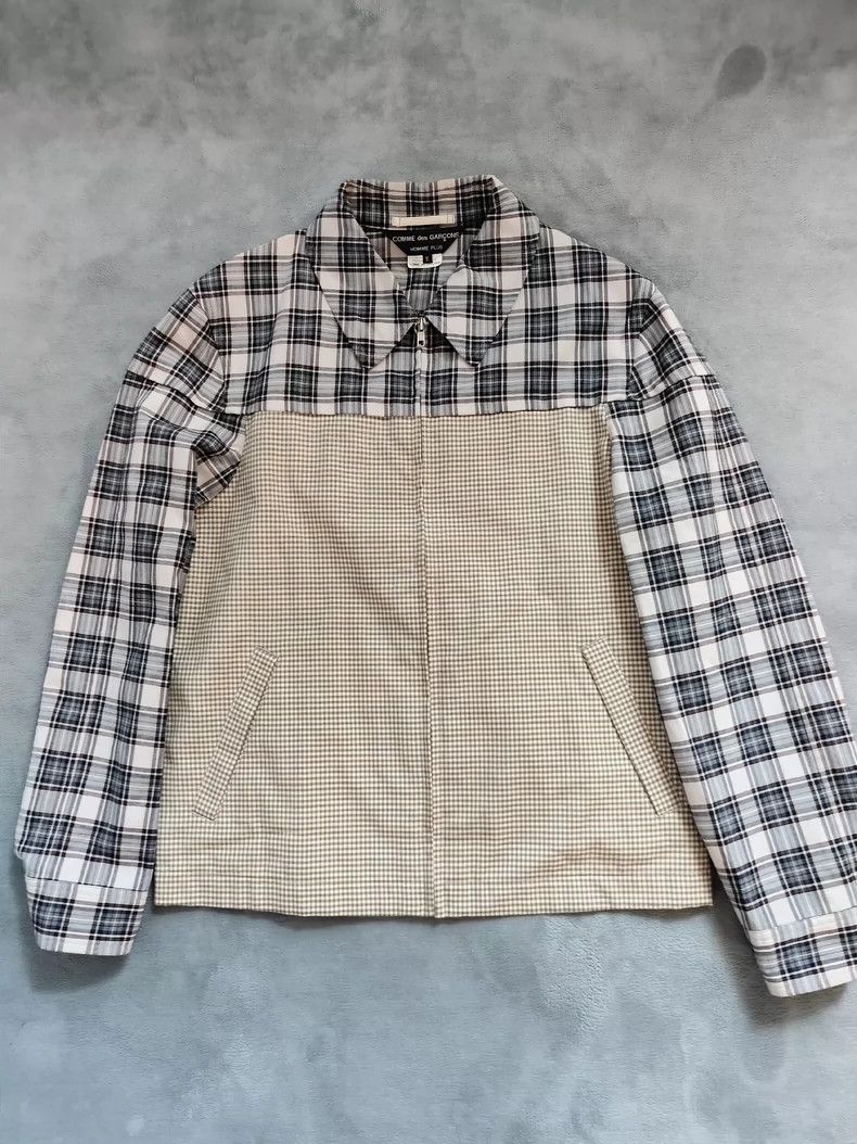 Comme des Garcons Comme Des Garcons MThousand Bird Grid Splicing Jacket 2502 Size US M / EU 48-50 / 2 - 3 Thumbnail