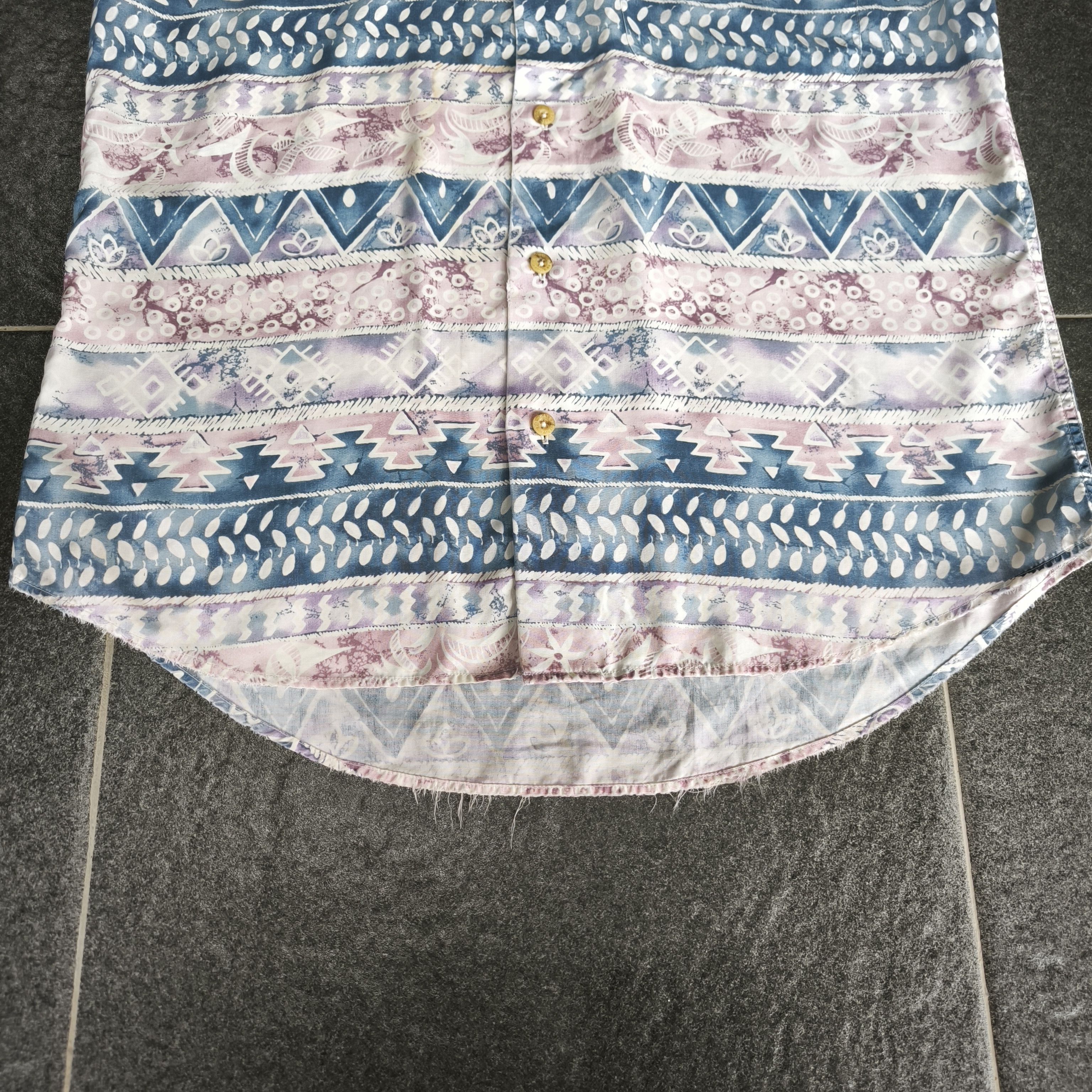 Balenciaga Vintage Balenciaga Pattern Shirt Size US S / EU 44-46 / 1 - 6 Thumbnail