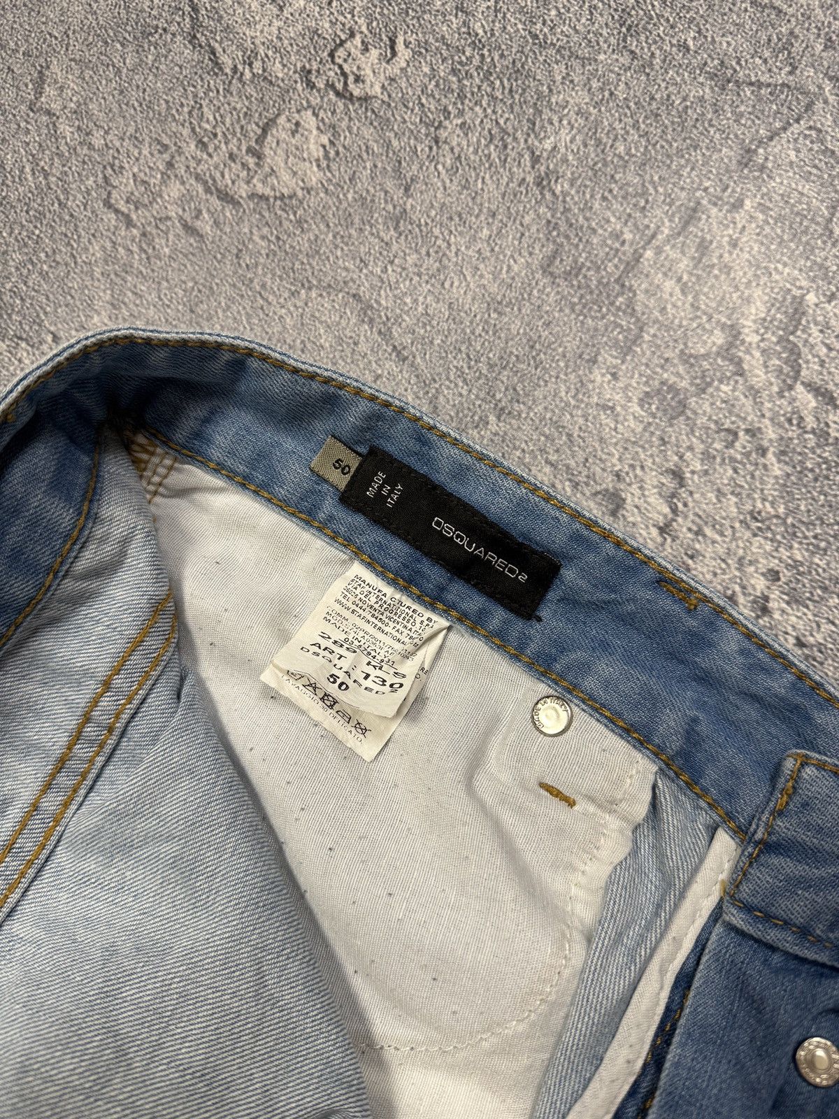 Dsquared2 Dsquared Distressed Shorts In Blue Size US 34 / EU 50 - 12 Thumbnail