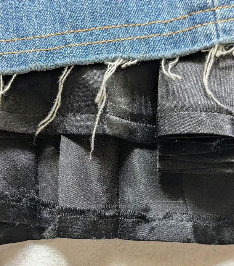 Junya Watanabe Junya Watanabe Size S Denim Satin Long Skirt Size 24" / US 00 / IT 34 - 7 Thumbnail
