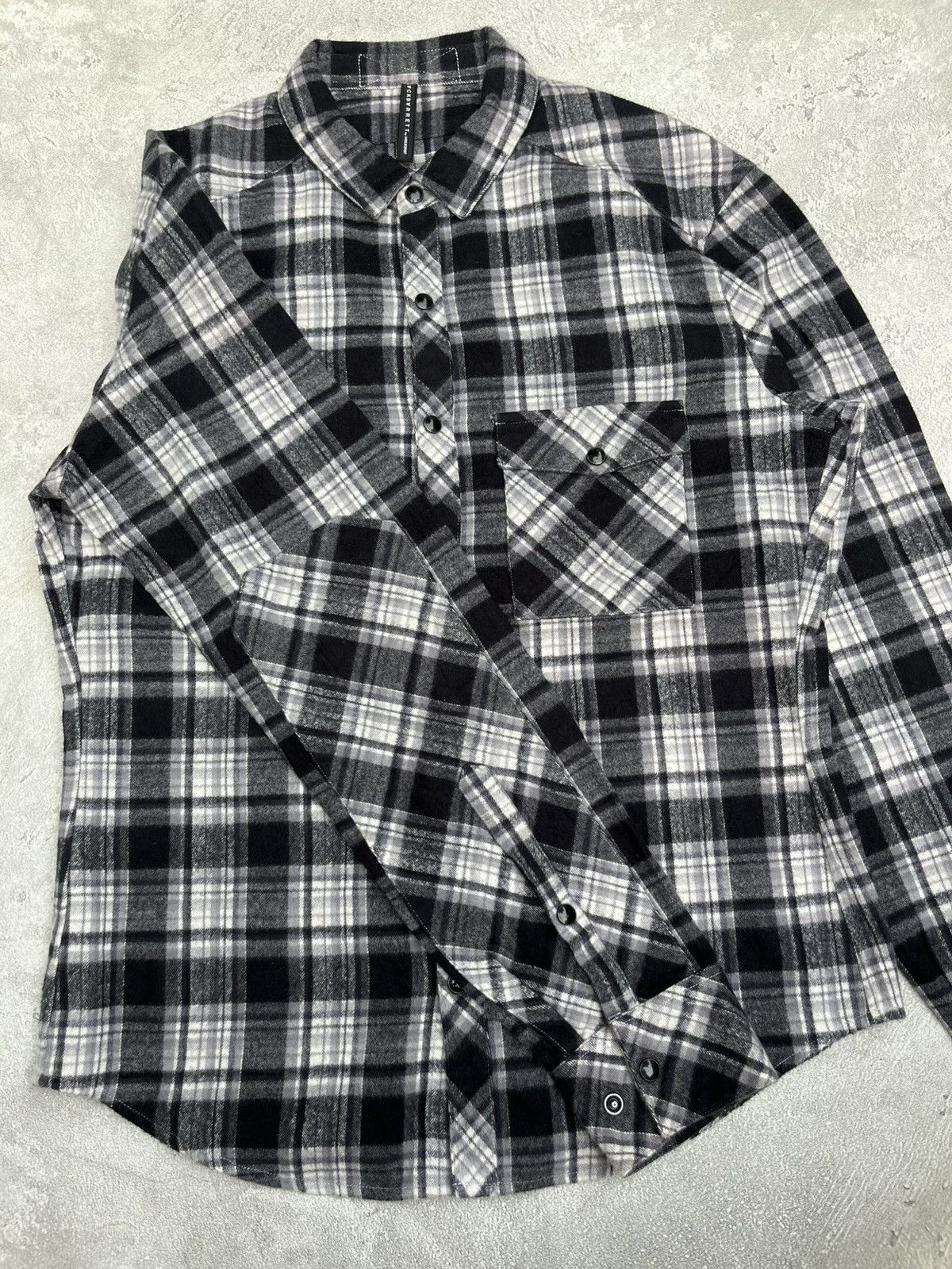 Designer × Japanese Brand × Neil Barrett Neil Barrett Wool Shirt Size XS / US 0-2 / IT 36-38 - 4 Thumbnail
