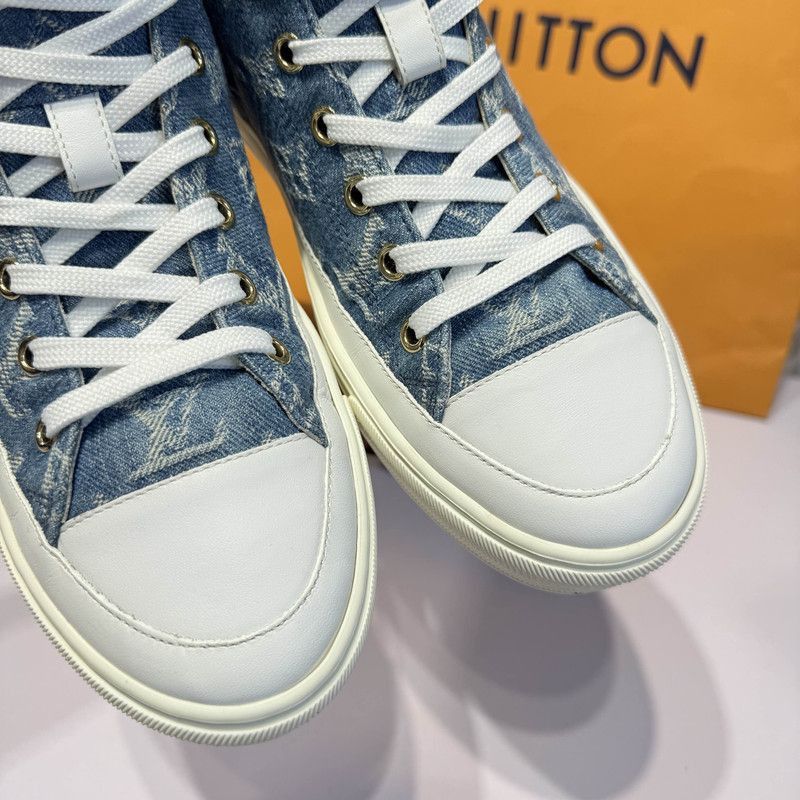 Louis Vuitton Louis Vuitton Stellar Blue Casual Sneakers - Size US 6.5 / EU 39-40 - 7 Thumbnail