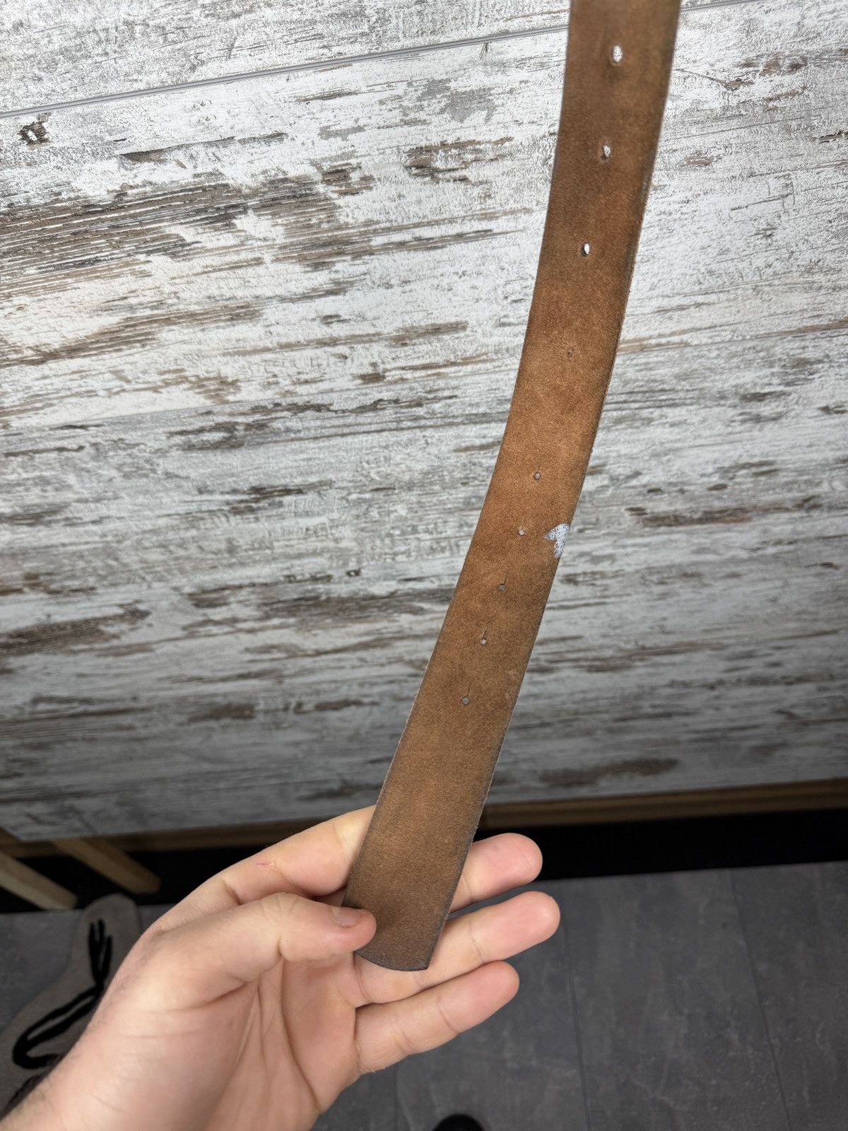 Giorgio Armani Mens Vintage Giorgio Armani belt brown 105cm rare Size ONE SIZE - 15 Thumbnail