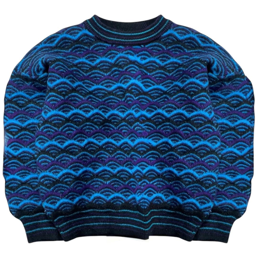 Coogi × Vintage Vintage 90s Coogi 3D Knitwear Sweater Size US M / EU 48-50 / 2 - 2 Thumbnail