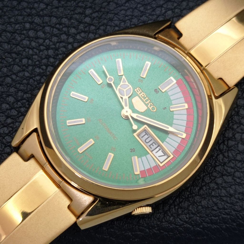 Seiko REFURBISHED VINTAGE SEIKO 5 AUTO JAPAN MENS WATCH a440681 Size 36 - 5 Thumbnail