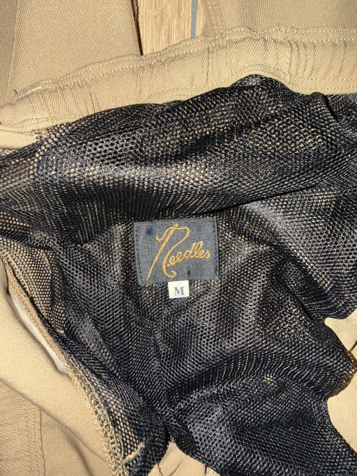 Needles Needles Beige W.U. Track Pants Size US 34 / EU 50 - 4 Thumbnail