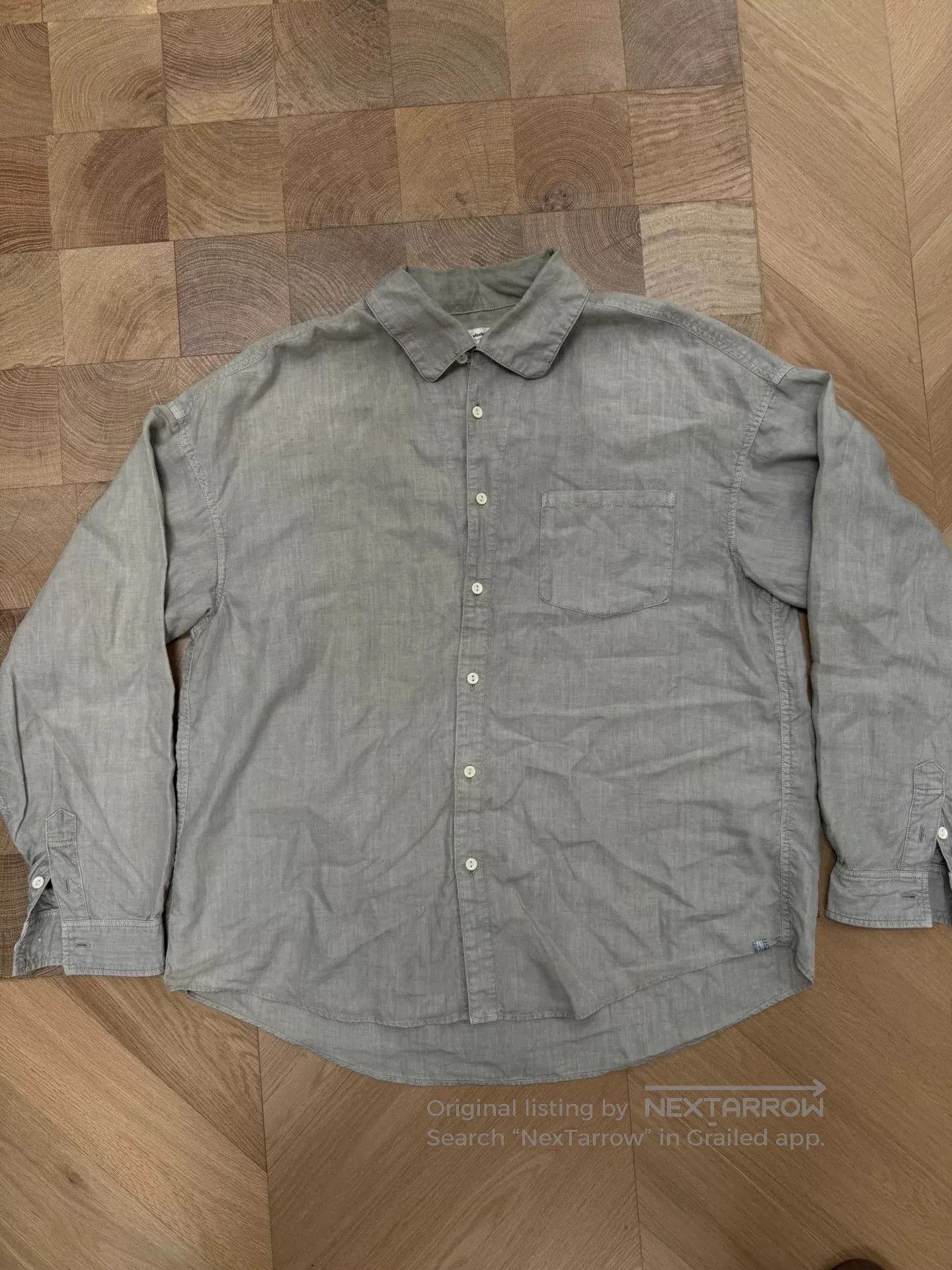 Visvim VISVIM 23SS PALMER L/S LINEN SHIRT. Size US L / EU 52-54 / 3 - 1 Thumbnail