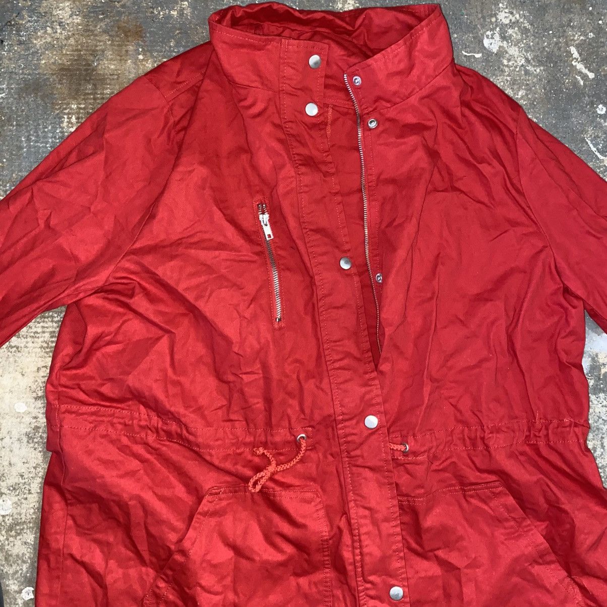 Other Red Lightweight trench coat parka Size L-XL Size US L / EU 52-54 / 3 - 7 Thumbnail