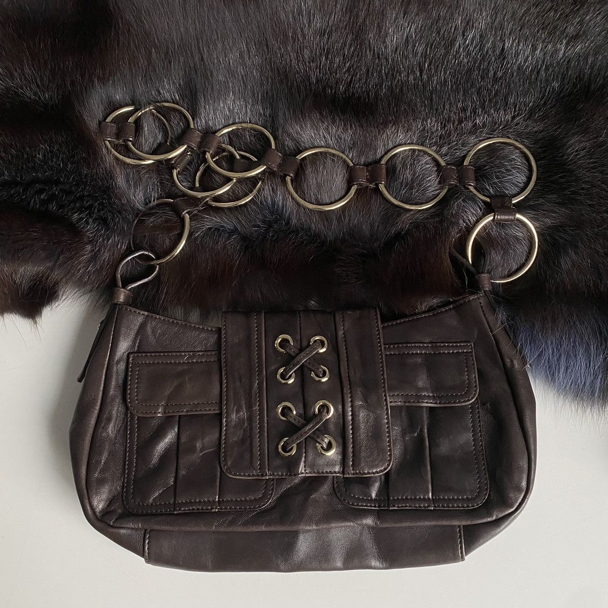 Yves Saint Laurent Yves Saint Laurent Rive Gauche Corset hobo 