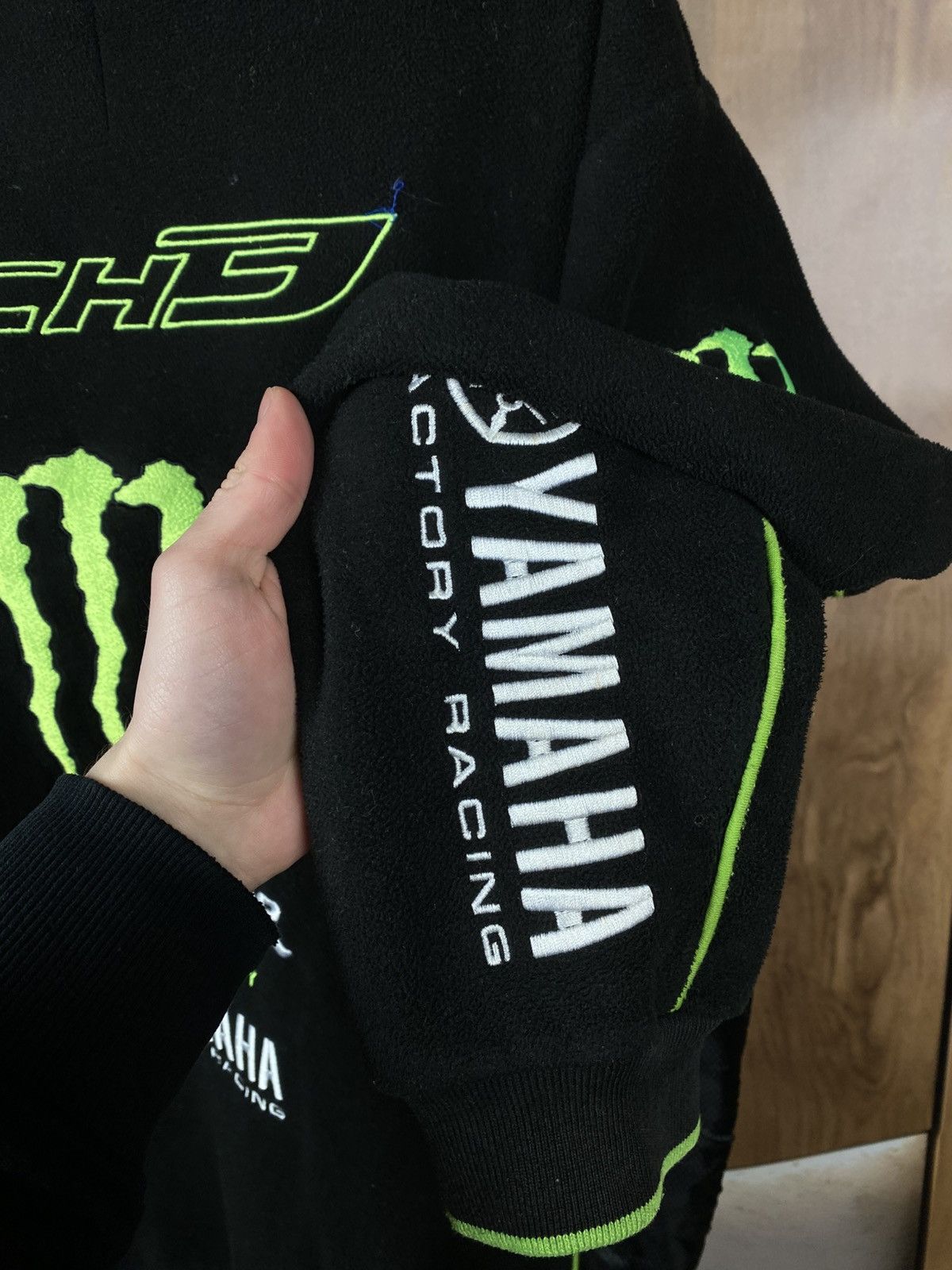 Yamaha 🏁VTG Jacket Fleece Monster Yamaha Tech 3 Official Racing🏁 Size US L / EU 52-54 / 3 - 10 Thumbnail