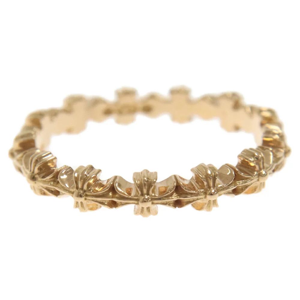 Chrome Hearts Chrome Hearts Tiny E Gold Ring - 8 Size ONE SIZE - 1 Thumbnail