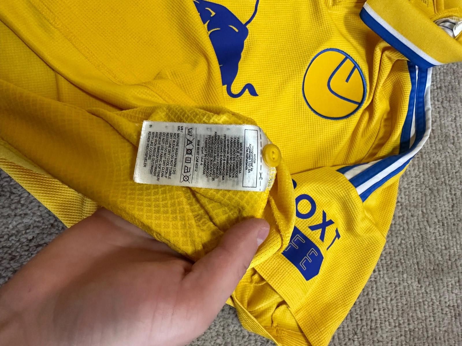 Adidas Adidas Leeds United 2024/25 3Rd Football Shirt Soccer Jersey Size US XXL / EU 58 / 5 - 7 Thumbnail
