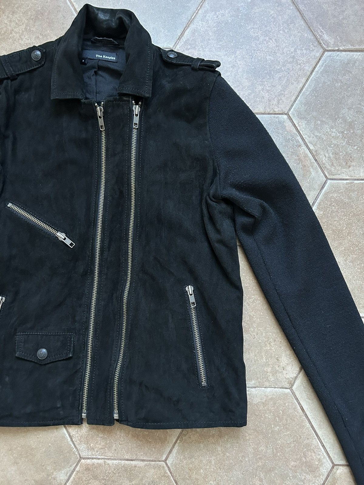 The Kooples THE KOOPLES SUEDE LEATHER JACKET Size S / US 4 / IT 40 - 3 Thumbnail