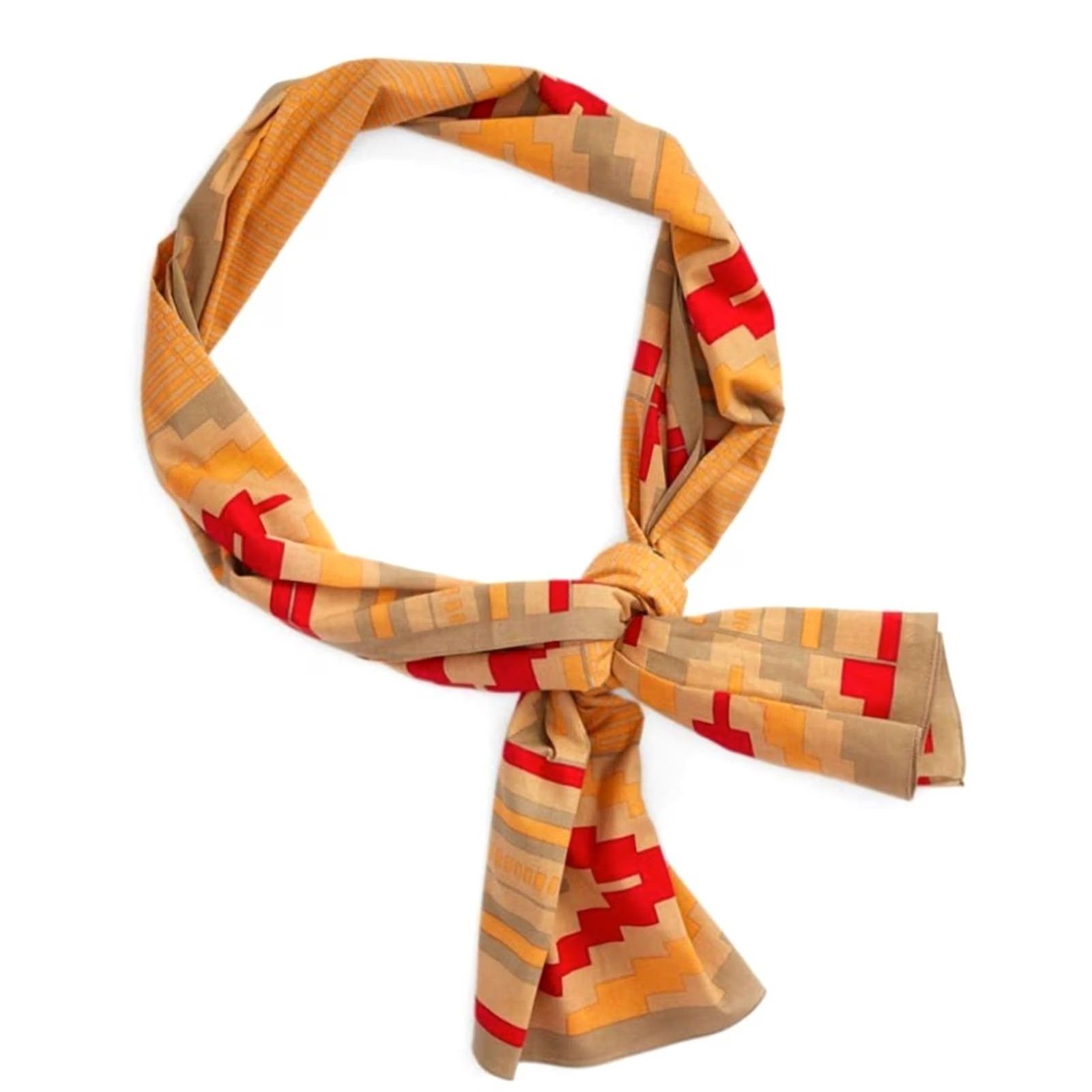 Ralph Lauren RRL Ralph Lauren Scarf Bandana Multicolor Cotton Geometric patterns Unisex 156cm 51cm Mens Womens Size ONE SIZE - 2 Thumbnail