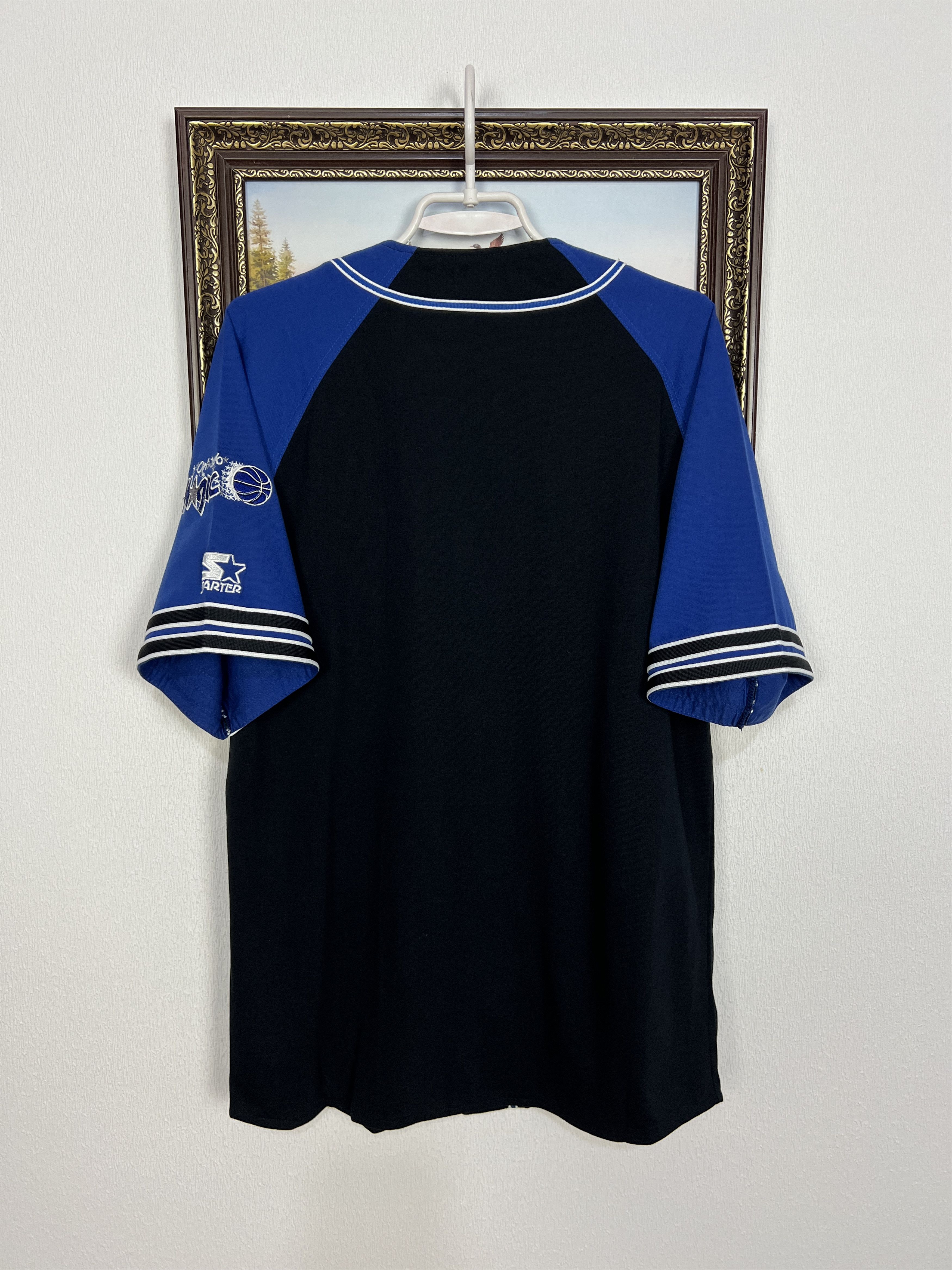 Starter Vintage 90's Orlando Magic NBA Baseball Jersey Trikot Shirt Size US M / EU 48-50 / 2 - 8 Thumbnail