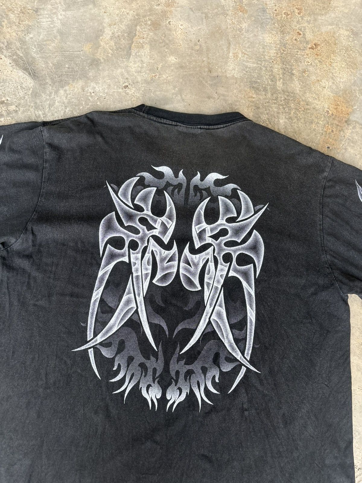 If Six Was Nine × Japanese Brand Vintage Y2k Heavy Metal Ifsixwasnine Punk Style Tshirt Size US L / EU 52-54 / 3 - 6 Thumbnail