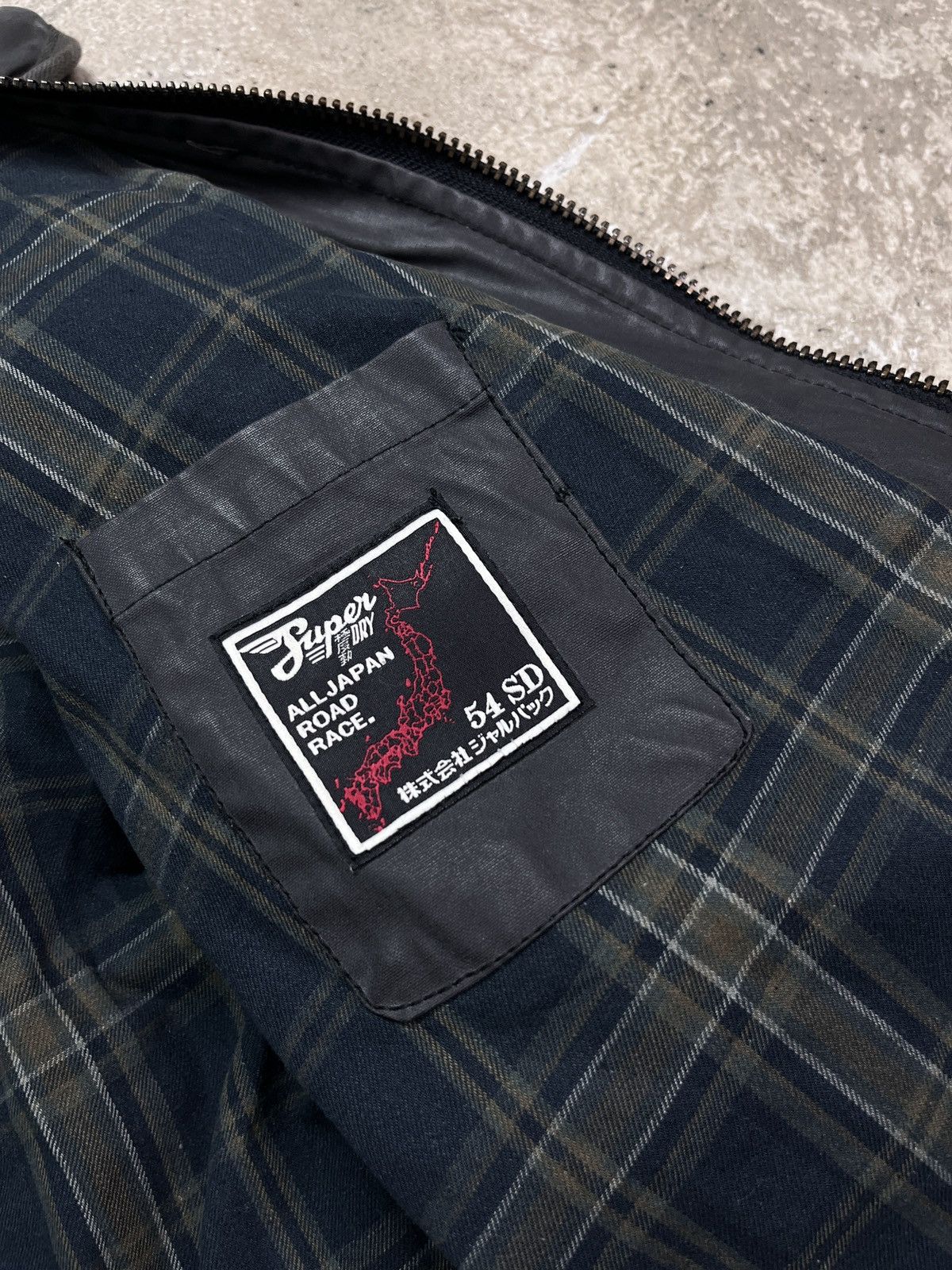 Superdry DOUBLE HOODED WAXED BOXY MULTIPOCKET BIKER JACKET - № 2253 Size US M / EU 48-50 / 2 - 13 Thumbnail