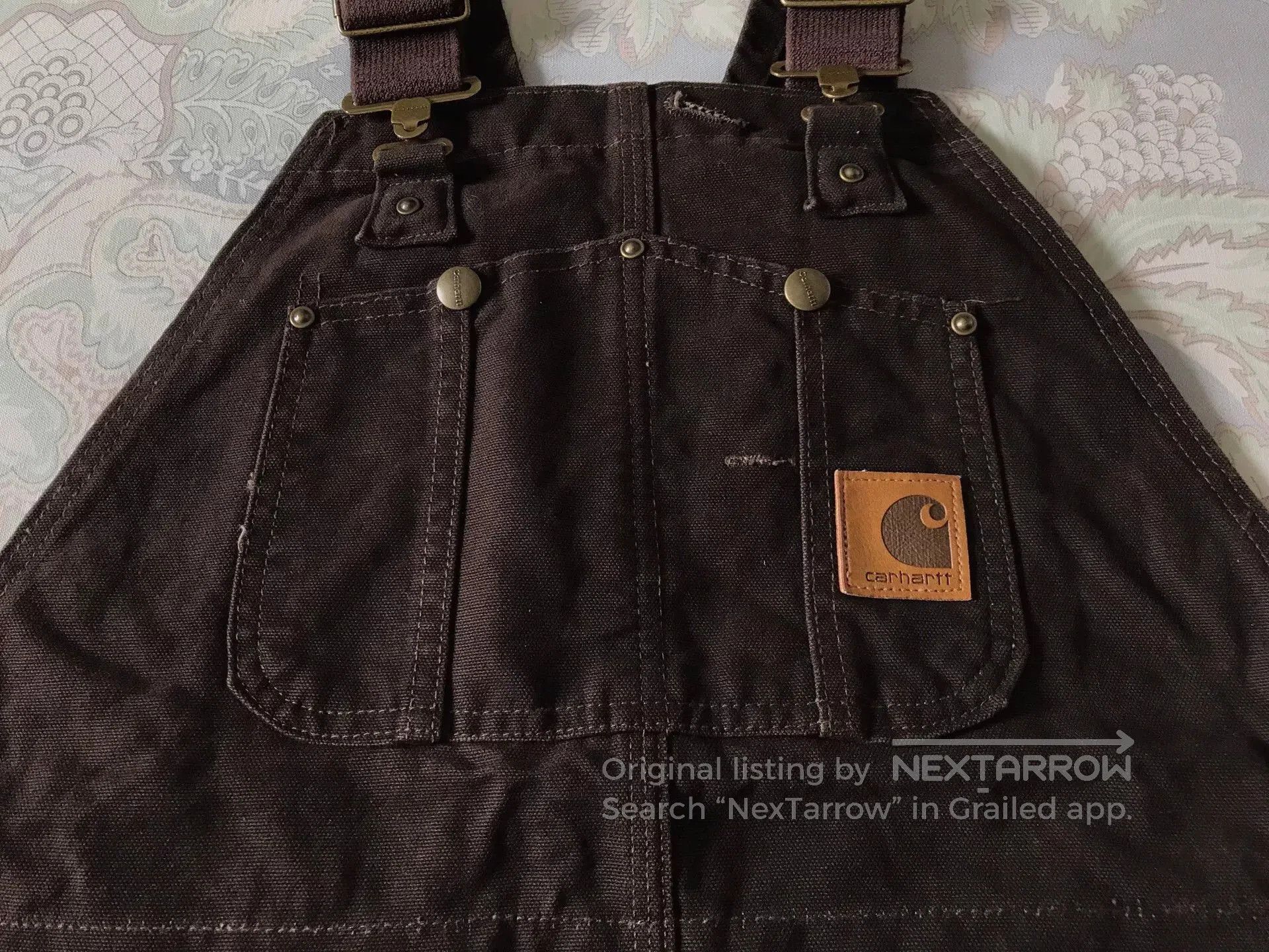 Carhartt Carhartt R27 Washed Canvas Overalls. Size US 38 / EU 54 - 5 Thumbnail