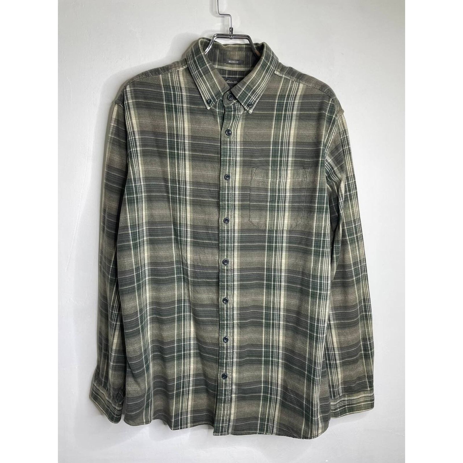 Eddie Bauer Vintage Eddie Bauer Flannel Shirt Plaid Button Up Size XL Size US XL / EU 56 / 4 - 1 Thumbnail