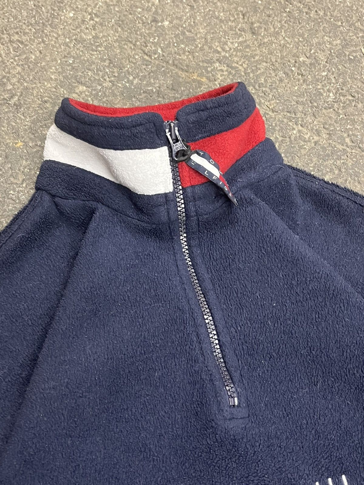 Tommy Hilfiger × Vintage Tommy Hilfiger deep pile fleece vintage streetwear hype rare Size US S / EU 44-46 / 1 - 5 Thumbnail
