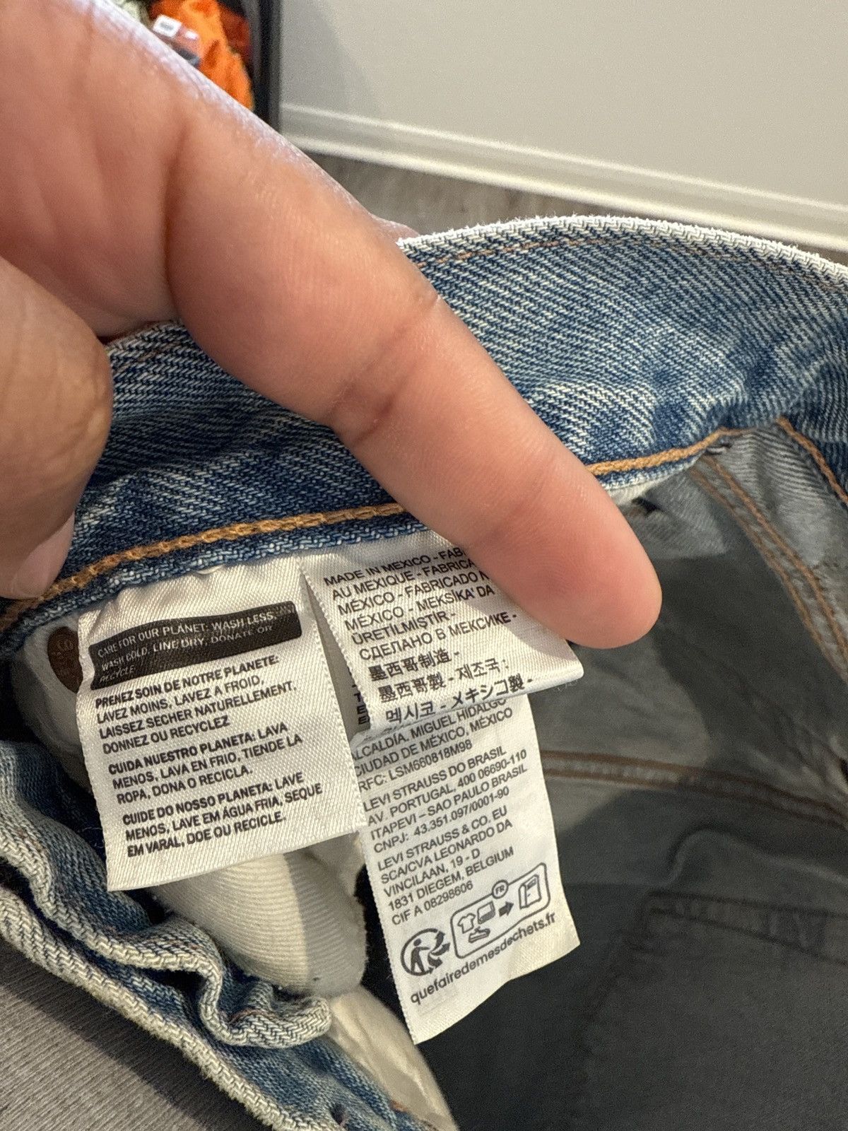 DENIM TEARS Denim Tears Blue Jeans Size US 29 - 4 Thumbnail