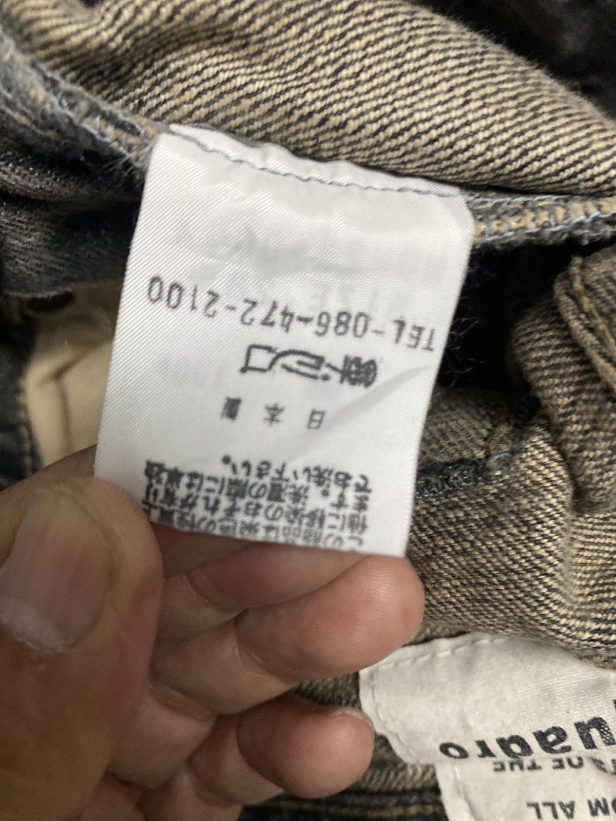 If Six Was Nine 💥Best Offer💥Vintage Media Quadro Distressed Denim Size US 28 / EU 44 - 10 Thumbnail