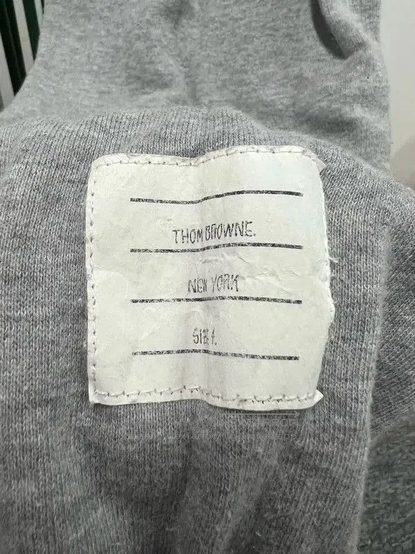 Thom Browne Thom Browne Gray Cotton Spring Casual Pants . Size US 44 / EU 60 - 2 Thumbnail
