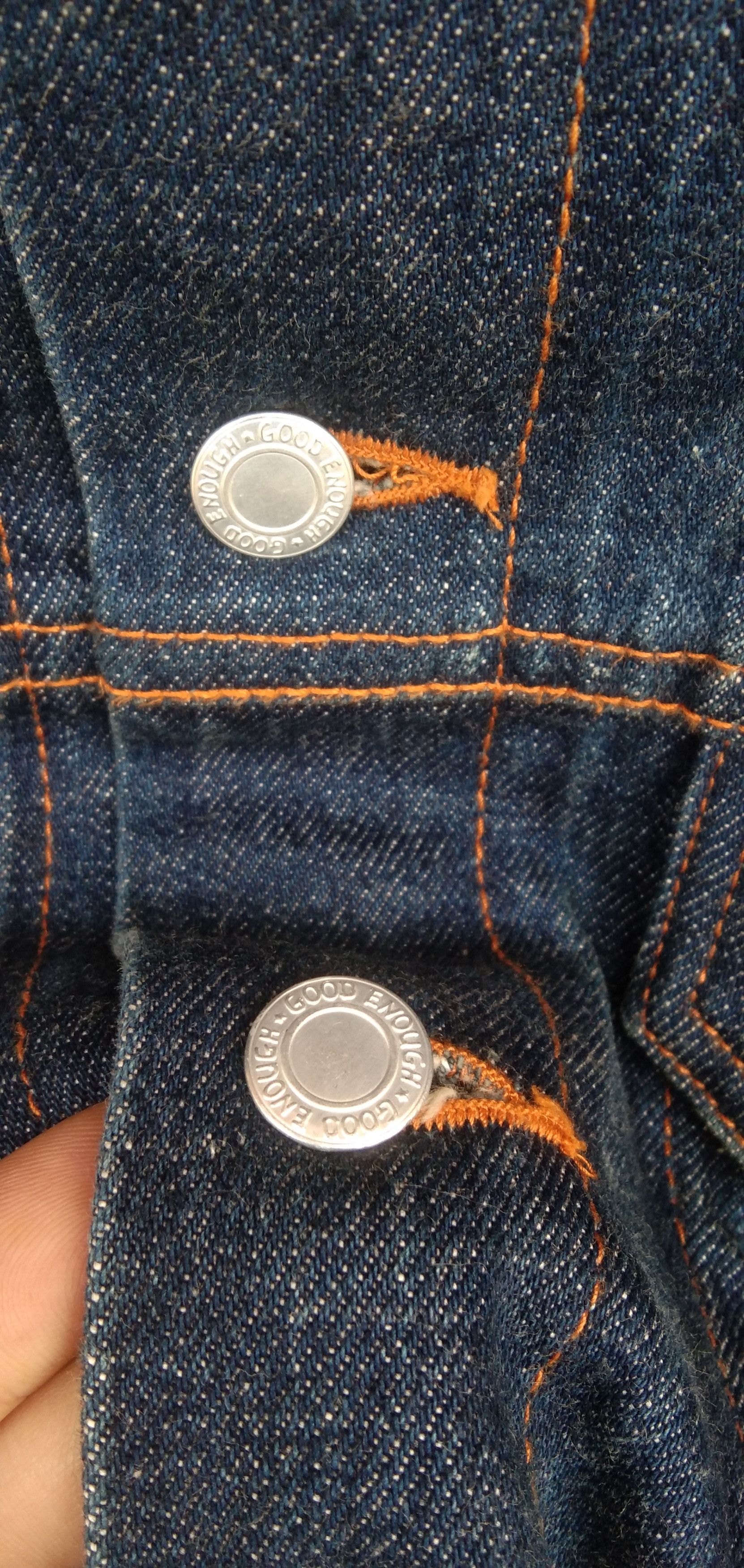 Japanese Brand Good enough selved blu denim jacket Size US M / EU 48-50 / 2 - 5 Thumbnail